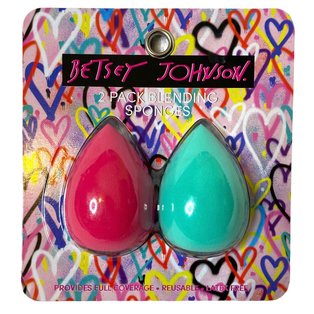 Betsey Johnson 2 Piece Beauty Blender Sponges